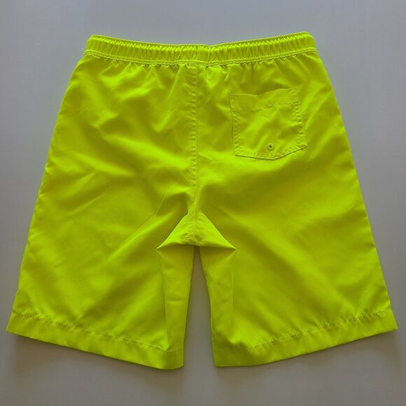 Land's End Swim Trunks Shorts Boys Neon Yellow Extra Large 14-16 - Picture 9 of 10